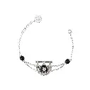 Kahila's Silver Bracelet with Black Onyx (KC98)