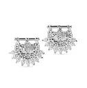 Kahilah's Silver Earring with Pearl   (KC5)