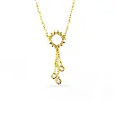 Mushawak's Gold-Plated Silver Necklace - Small (MC19)