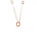 Mushawak's Rose Gold-Plated Silver Necklace - Large (MC15)