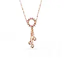 Mushawak's Rose Gold-Plated Silver Necklace - Small (MC18)