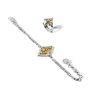 Omani Silver Bracelet & Ring, partialy gold plated (Teacher's Day 2022-2))