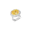 Omani Silver Ring, partialy gold plated  (OR56)