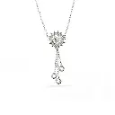 Spiky's Silver Necklace - Small (SPC10)