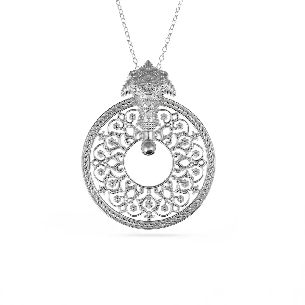 Sumood's Silver Necklace - Large (SC15)