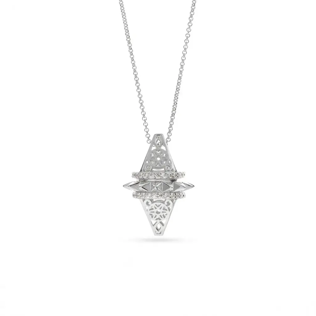 Zayan's Silver Necklace - Small (ZC10)