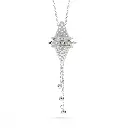 Zayan's Silver Necklace with drops - Large (ZC20)