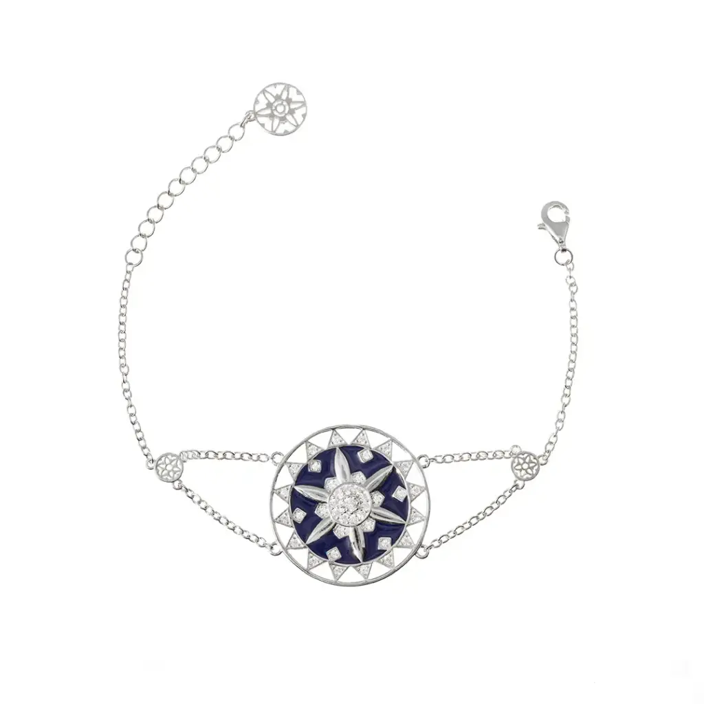 Ahad Silver Bracelet - Large ( AH 5 )
