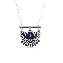 قلادة كاهيلا الفضية مع Lazord Stone Large (KC130)