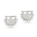 Kahila's Zircon Spiky Silver Earring (KC61)