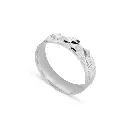Men Silver Engagement Ring (MER58)