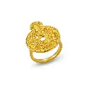Sumood's Gold-Plated Silver Ring (SC8)