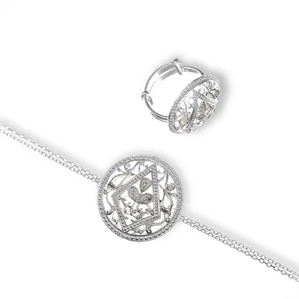 Women Bracelet and Ring