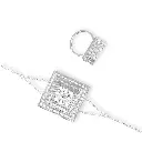 Women Bracelet and Ring (BR001)
