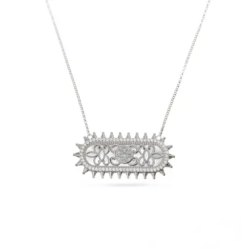 Alia's Silver Necklace - Large (AC3)
