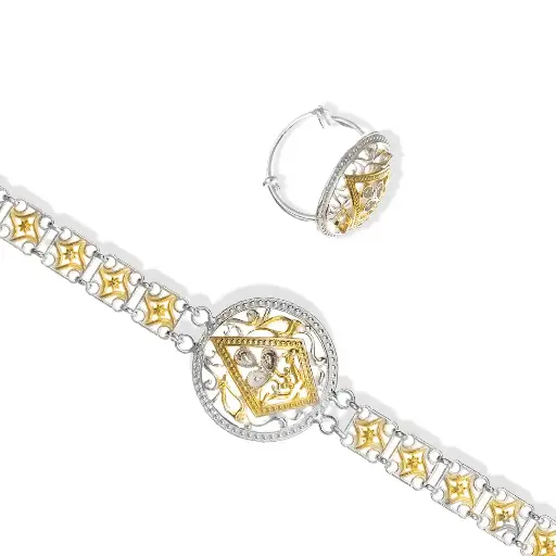[H03555] طقم اسوارة وخاتم(OBRS181)