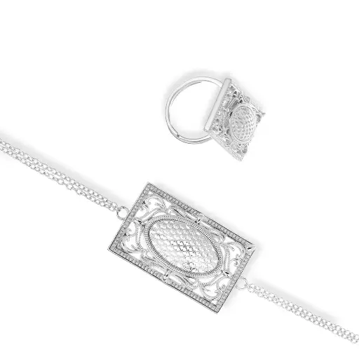 طقم اسوارة وخاتم (BR014)