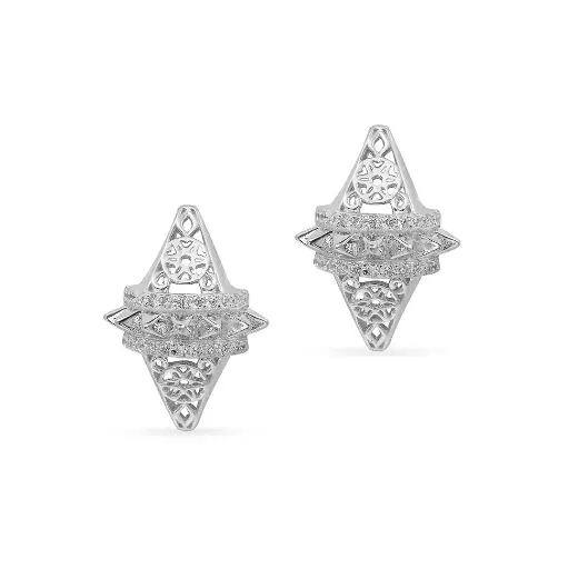 [p6179] Zayan's Silver Earring (ZC25)